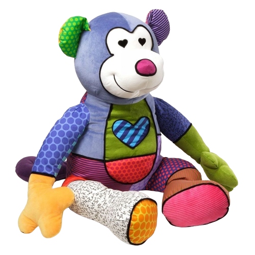 Britto pop plyšová opička matisse