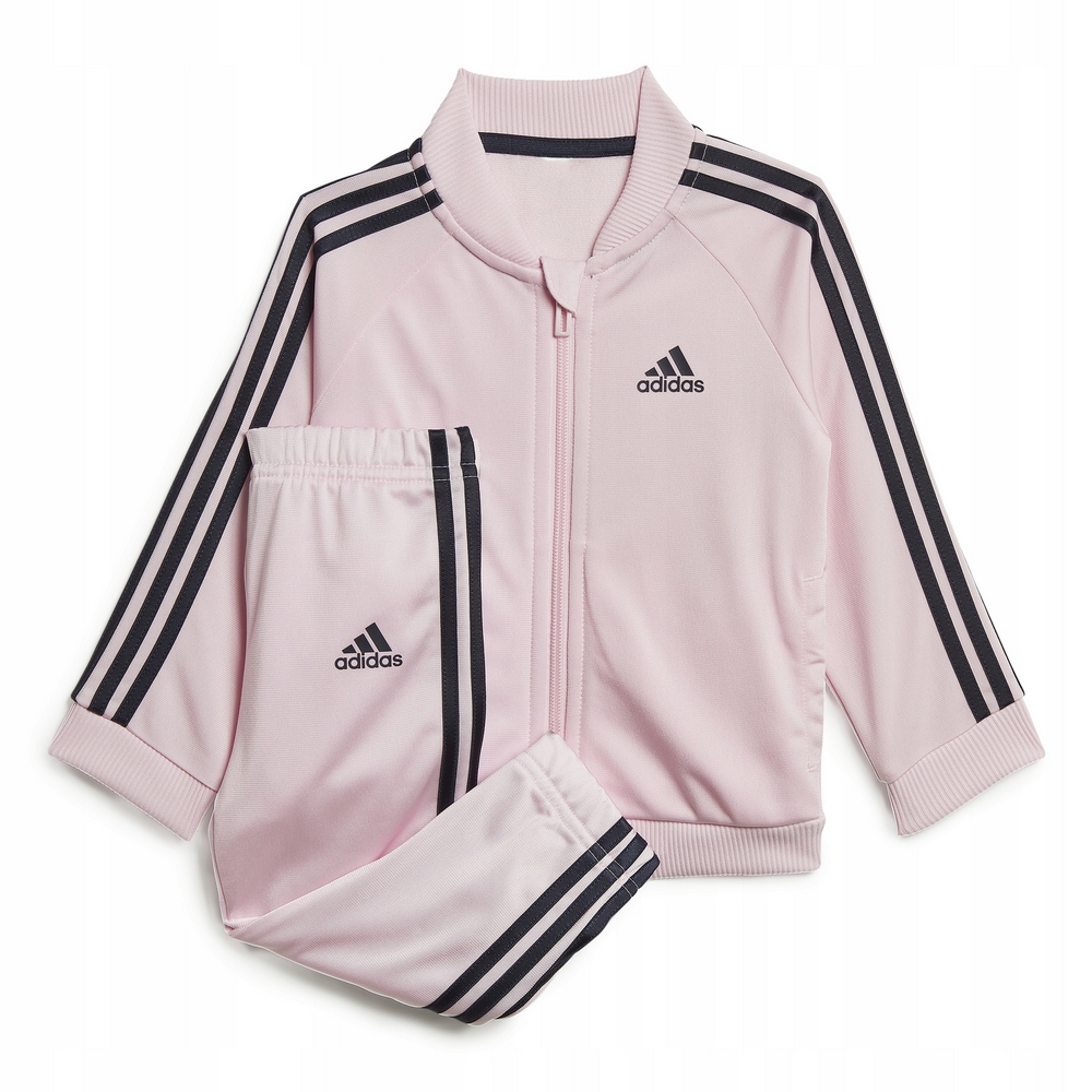 Teplaková súprava - Adidas HM6609 Detské stopy veľkosti 104 čierna, ružová