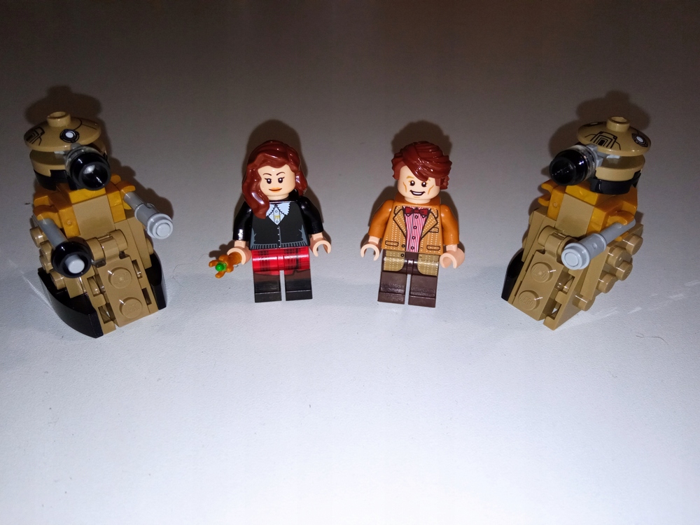 figurki lego doktor, ktorý - idea020 idea022 clara oswald jedenásty doktor