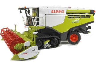 Bruder kombinujte Claas Lexion 02119 na húseniciach !!