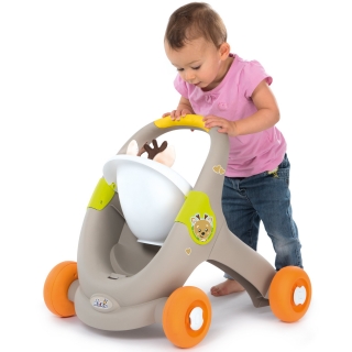 Walker 3in1 Puser Puser pre Doll Minikiss Smoby