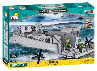 COBI 4813 Little Army Desant Barka D-Day LCVP