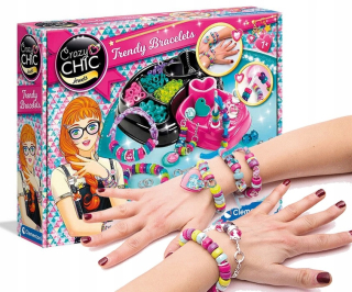 Crazy Chic Farebný Clementoni 78415 náramky