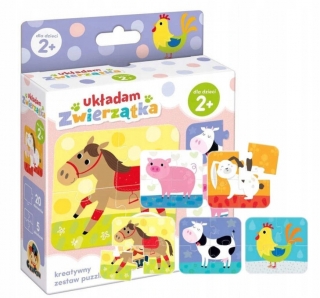 CzuCzu Puzzle Dal som zvieratká 2+