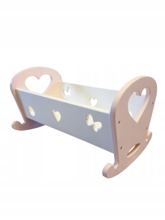 Drevená bábika Cradle Doll Cott