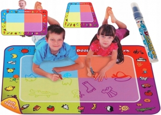 VEĽKÁ VODNÁ PODLOŽKA NA KRESLENIE + VODNÉ PILO 1078