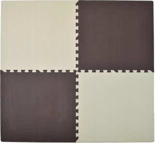 Veľká penová penová penová rohož 62x62 cm 4 ks.