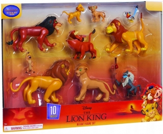 Veľká sada figúrov Kráľ Lew Simba Nala Rafiki XXL