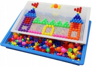 Vzdelávacie puzzle huby súpravy 296 ks