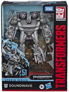 Transformers Soundwave Generations Studio figurín