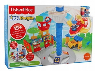 Letisko Fisher-Price Little People so zvukmi