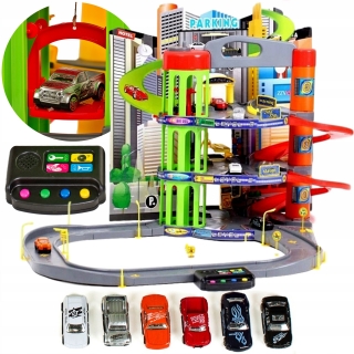 Garážové parkovisko XXL Track Elevator Horizontálny zvuk 6 automobilov