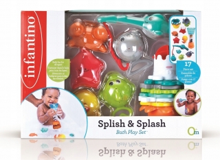 Infantino Set 4 Bath Toys 305076