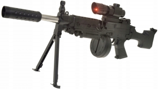 M240 B ASG Foothose Laserov kovové pušky