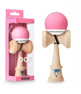Kendama Krom Pop Original Wooden Pink Pink