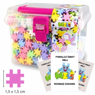 Meli Minis Pastel Girl Travel Box 1100 EL Blocks