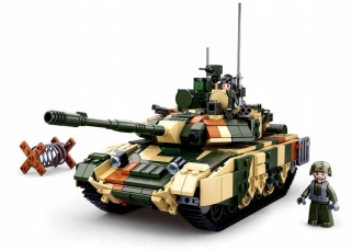 Bloky Ruský tank Sluban T-90 MS armáda 758el