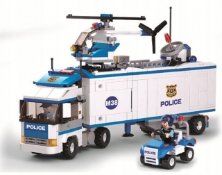 Blokuje policajnú stanicu Słuban 572el.