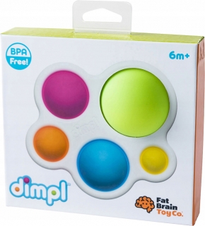 Farebné dimpl bublinky zmyslové hračky pop