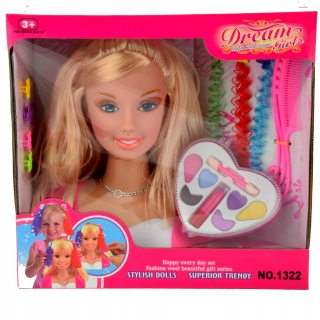 Dolling Make -up Head of Combing Styling Accessories