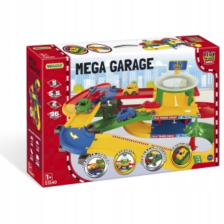 Mega Garage, 5,5 m Kid Cars 3D Wader 53140 Trasa