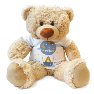Teddy Bear pre krst s názvom výtlačku záznamu