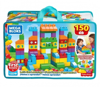 Mega Bloks blokuje čas naučiť sa tašku 150 el fvj49