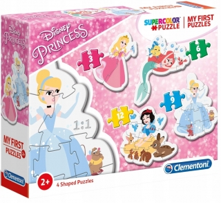 Moje prvé hádanky Disney Clementoni princezná