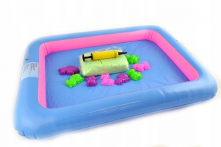Kinetický piesok 1 kg 8 formy pieskovisko Sada