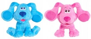 Plyšový maskot blues clues 2 ks modré stopy