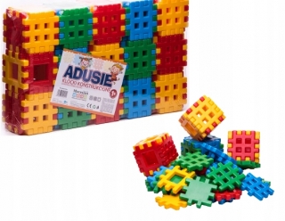 Poľské stavebné bloky Adusie Wafle 90 položiek