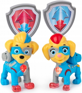 Hliadková hliadka dvojčatá Mighty Twins 2 Light Figurín