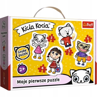 Puzzle Baby Classic Cheerful Kitty Cat 24m+ kluby