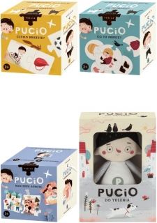 Pucio Puzzle x3 + balenie Pucio
