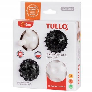 Gule gule zmyslové gule čierne a biele tullo