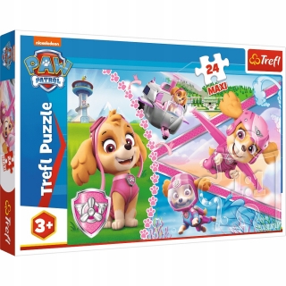 Puzzle maxi psi hliadka hrdinské prvky Skye 24