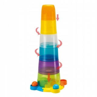 Smely Hrajte vežu s loptičkami pyramídom 0737