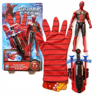Odpaľovač šípov s figúrkou SPIDERMAN