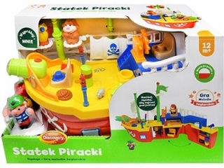 PIRÁTSKA LOĎ interaktívna Dumel Discovery 38075