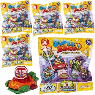 Super Zings 4 Mega Balíček 5 Figuly + BlasterJet