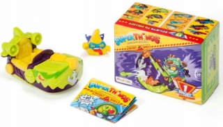 Super Zings 6 vecí špionážne vozidlo + figurína