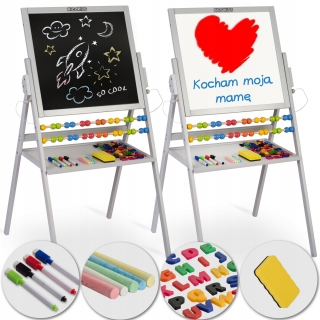 Magnetická doska pre deti, rotačná krieda