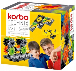 Technix Korbo Moving Construction Blocks 122 EL.