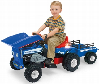 Traktor a príves max 12v pre deti