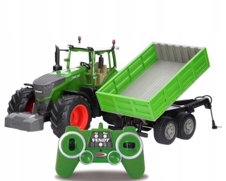 Diaľkovo -kontrolný traktor Fendt 1050 RC Trailer