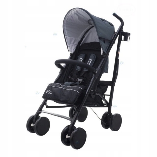 Eco Swiss Design 300D kočíka šedá #d1 tmavošedá