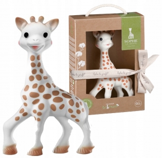 Žirafa Sophie Natural Teether tak čistá 18 cm