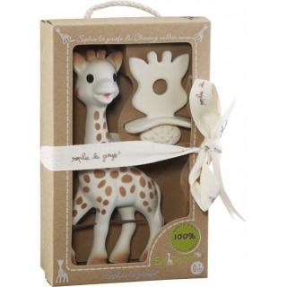 Giraffe Sophie Gymelon Set + Gryzak vyrobený