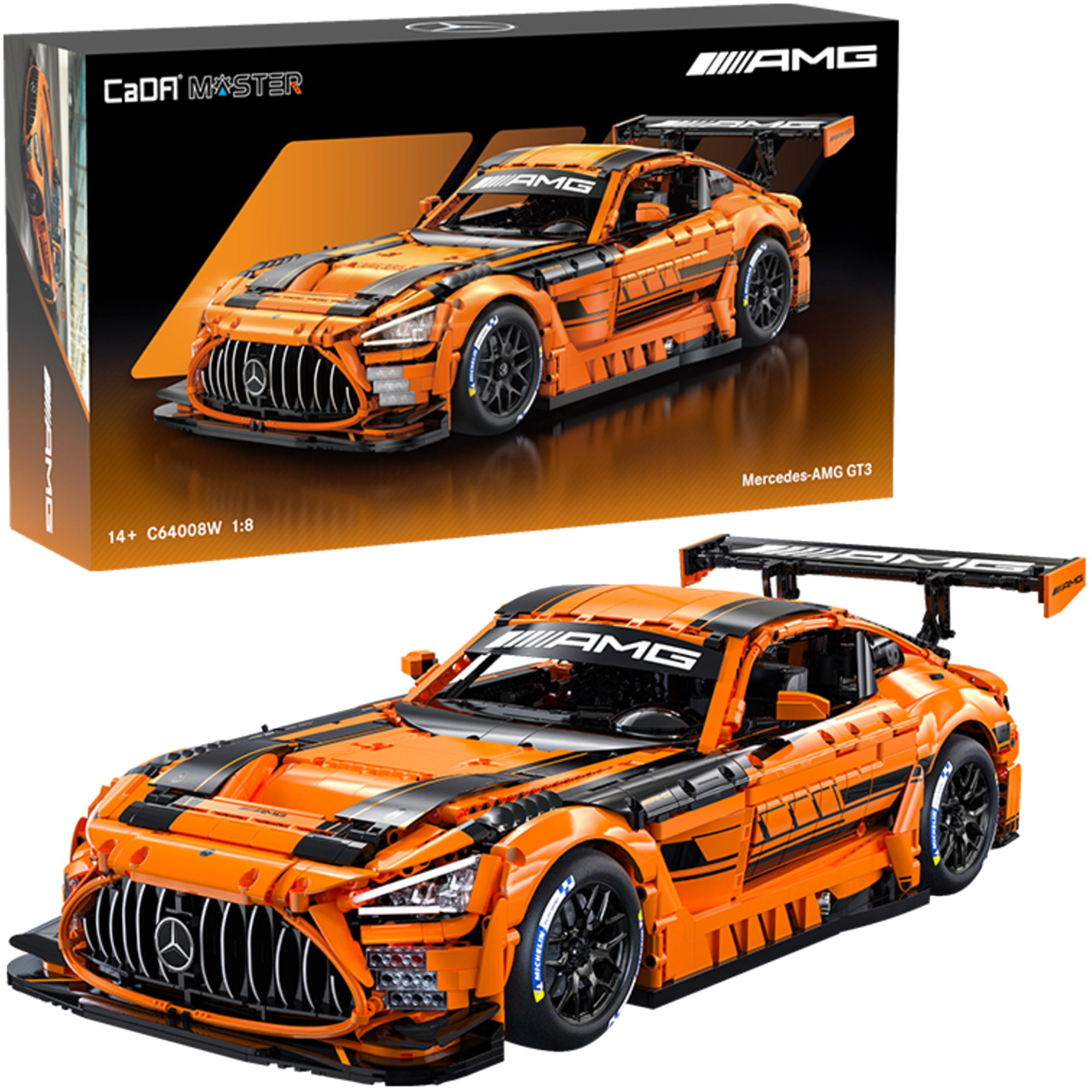 Stavebnica CaDA Mercedes AMG GT3 1:8, 5 466 dielikov