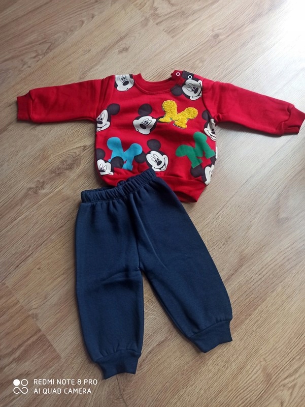 Detský komplet - Baby Set 643tgg 74 Red, Blue, Multi -Colored 2 ks.